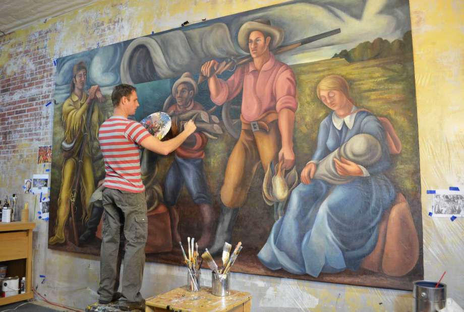 Lost, Missing, and Restored New Deal Post Office Murals - Theodore