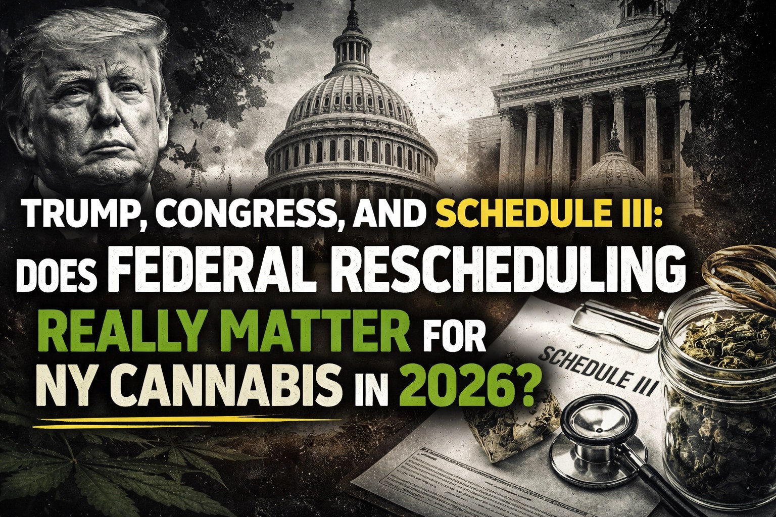 Does Federal Cannabis Rescheduling Matter for NY in 2026?