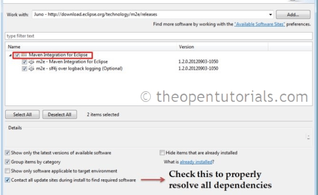 Installing M2eclipse – Maven Plugin For Eclipse – IByteCode Technologies