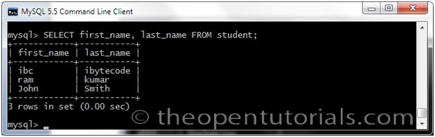 Querying Data Using Mysql Select Statement Ibytecode Technologies - Minimal Design Collection - Retina Quality