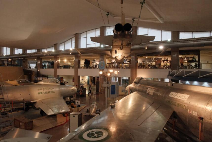 interieur du musée Saqer Aljazirah
