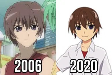 picture When They Cry 2006 Vs 2020 higurashi no naku koro ni new