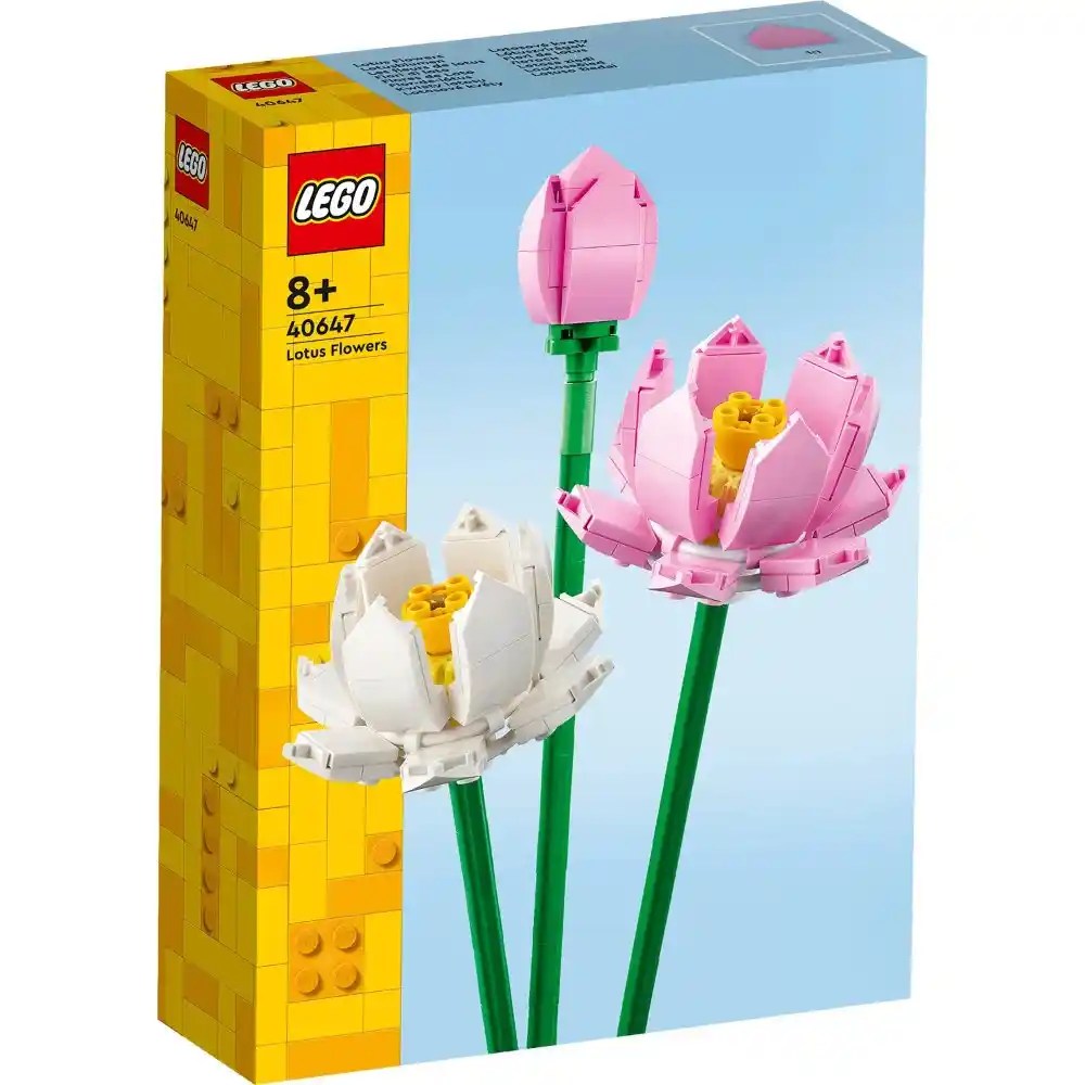 LEGO Lotus Flowers Building Toy - 220 Pieces
