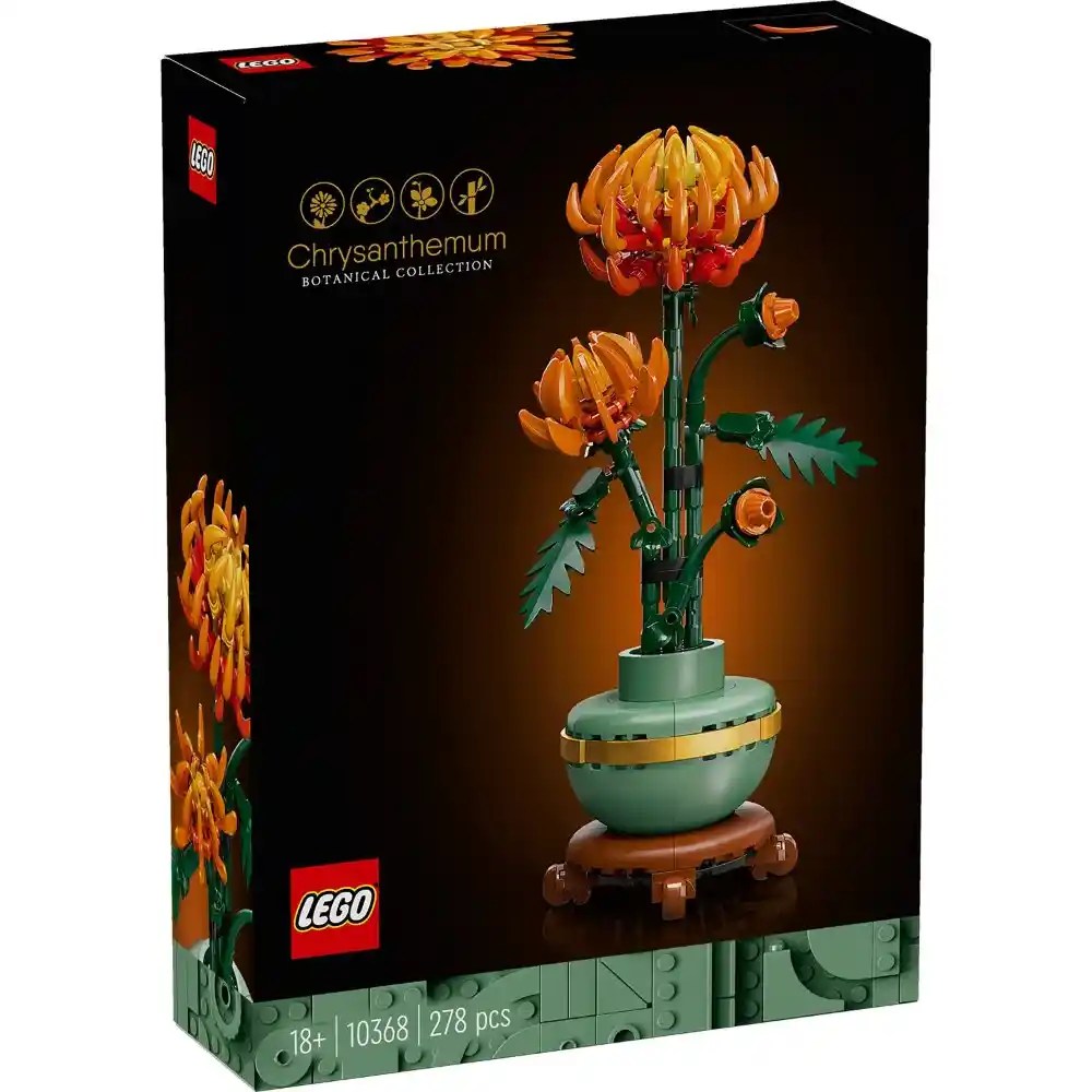 LEGO The Botanical Collection - Chrysanthemum 278 Pieces