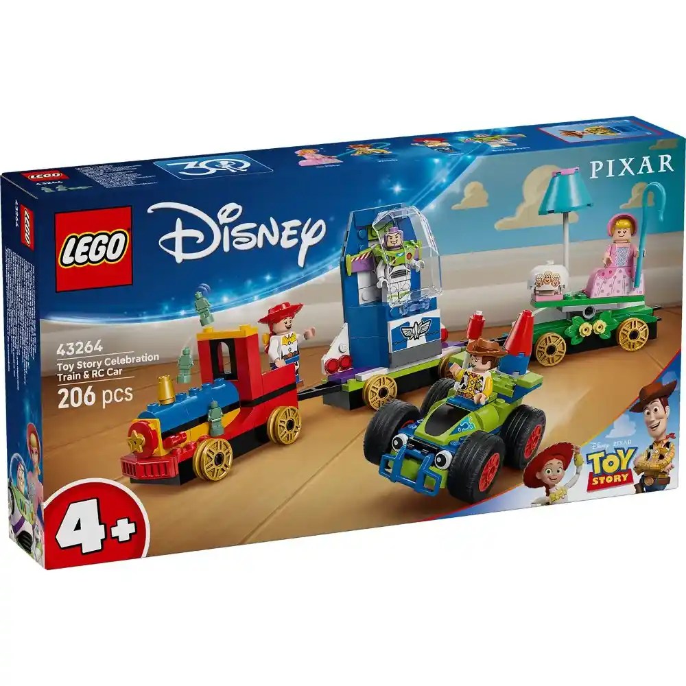 LEGO Disney - Toy Story Celebration Train & RC Car 206 Pieces