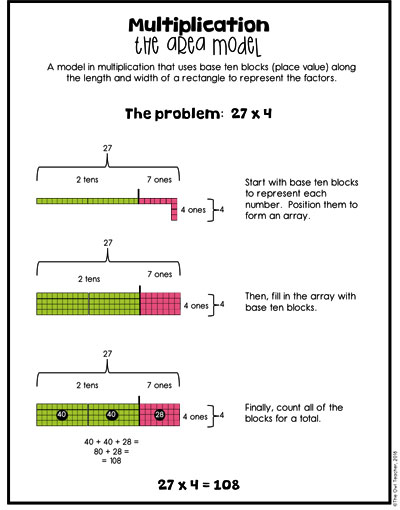 strategies for teaching multi digit multiplication the owl teacher