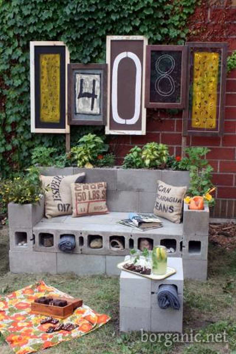 6 creative cinder block projects
