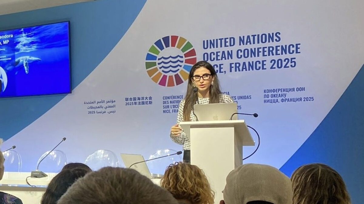 Electra Delavgoia at UNOC 2025