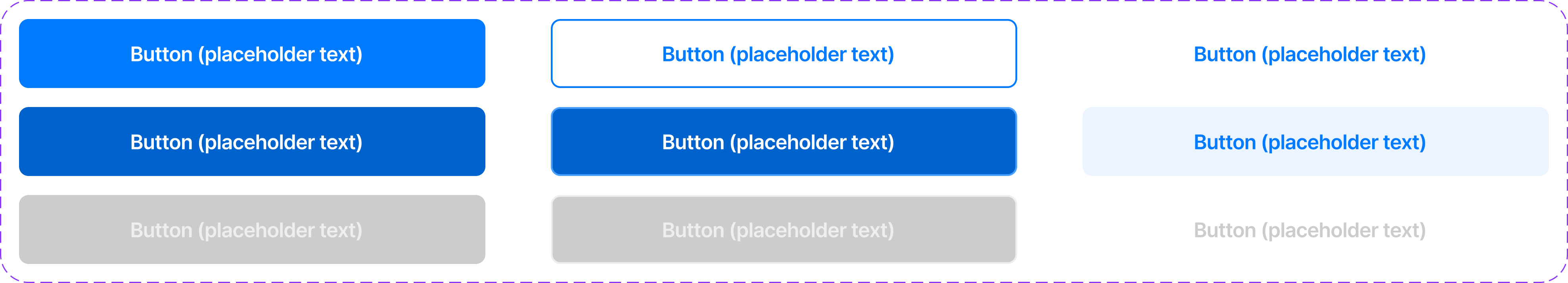 Button hierarchy component