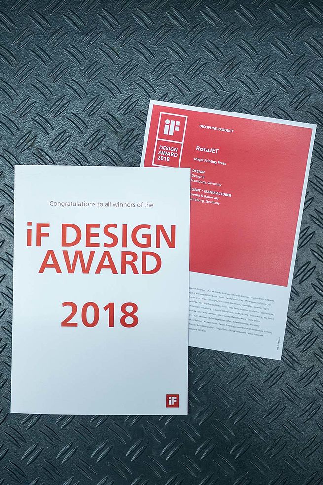 Koenig & Bauer receives iF Design Award