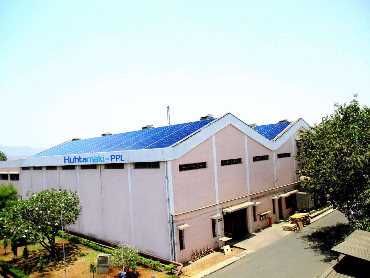 HPPL installs rooftop solar power units at it’s manufacturing plants