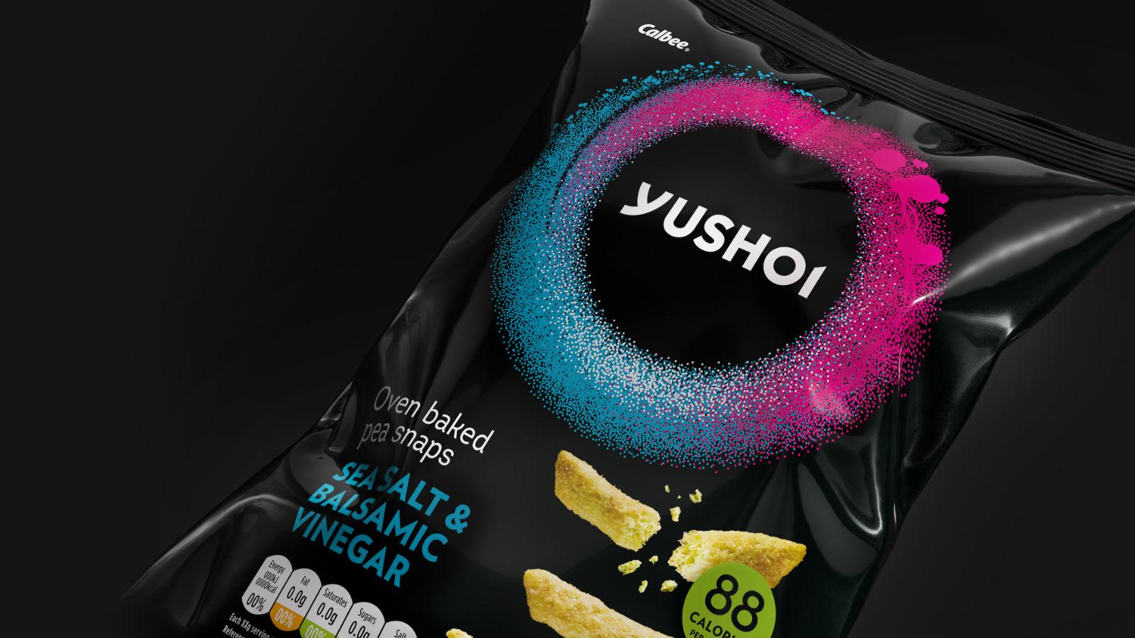 Visualizing taste and texture on a pack