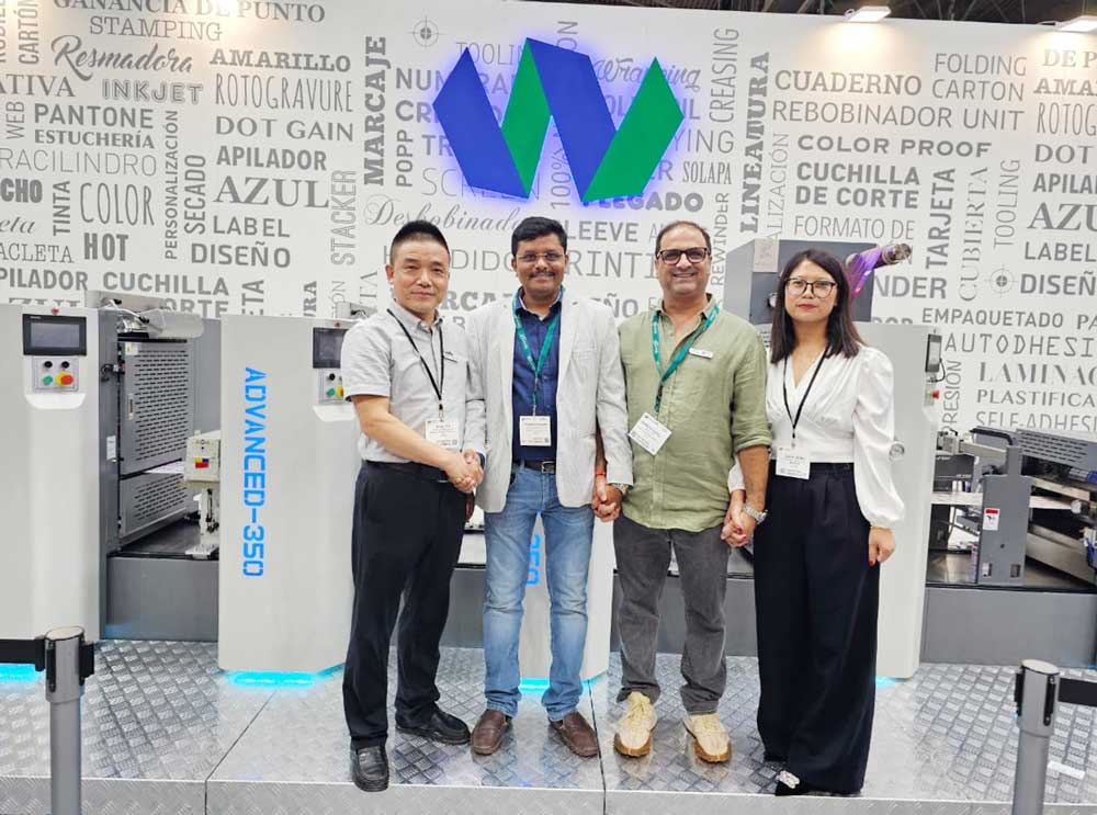 Shree Multi Sticks & Labels invests in Wanjie WJPS 350 at Labelexpo Europe 2025