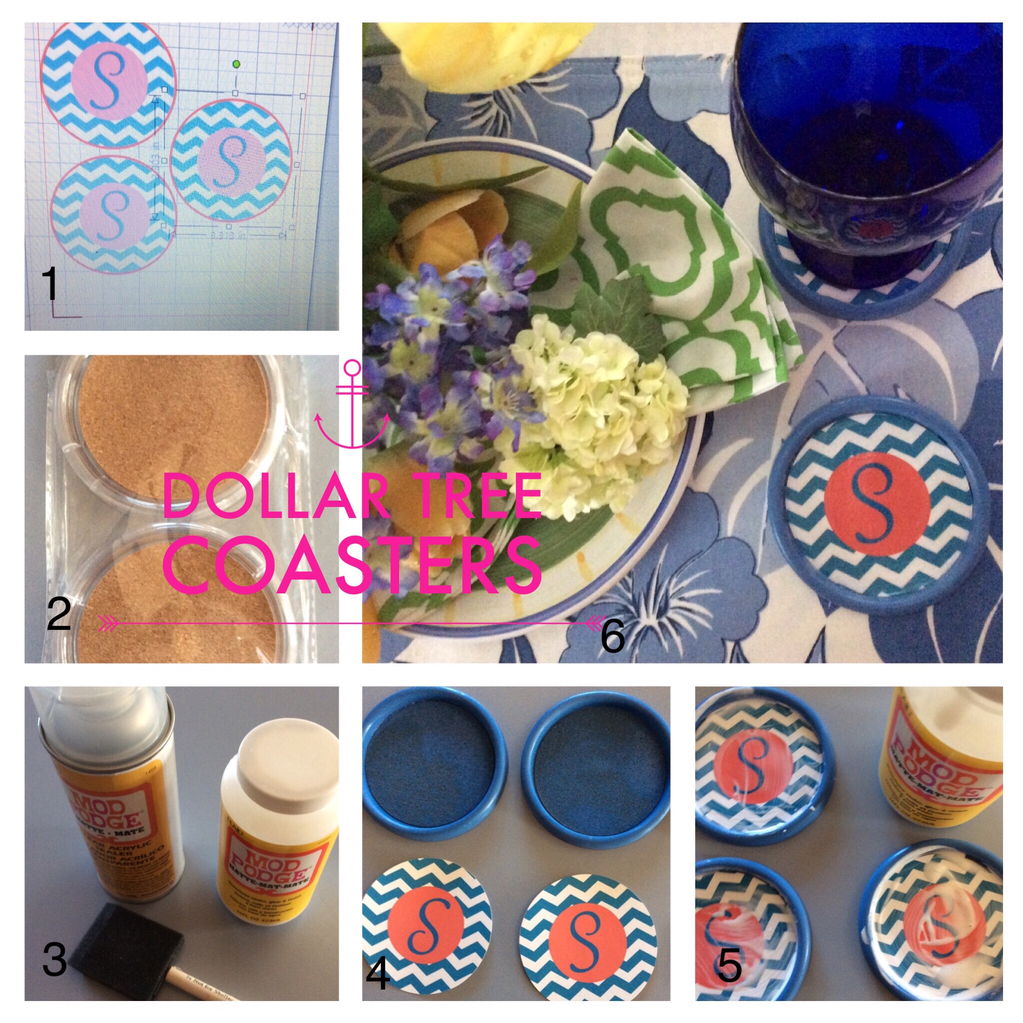 Free Design of Personalized Coasters