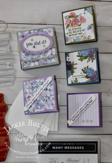 Many Messages Mini box and cards