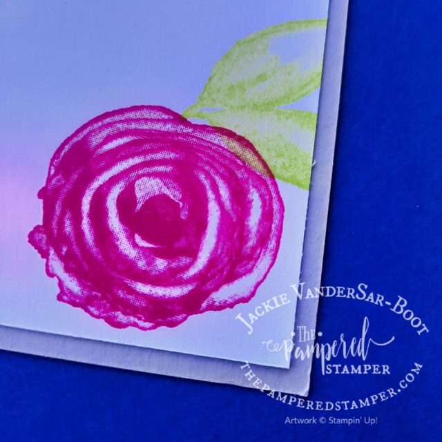 Split Sponging Technique with Artistically Inked stamp set and blending brushes.