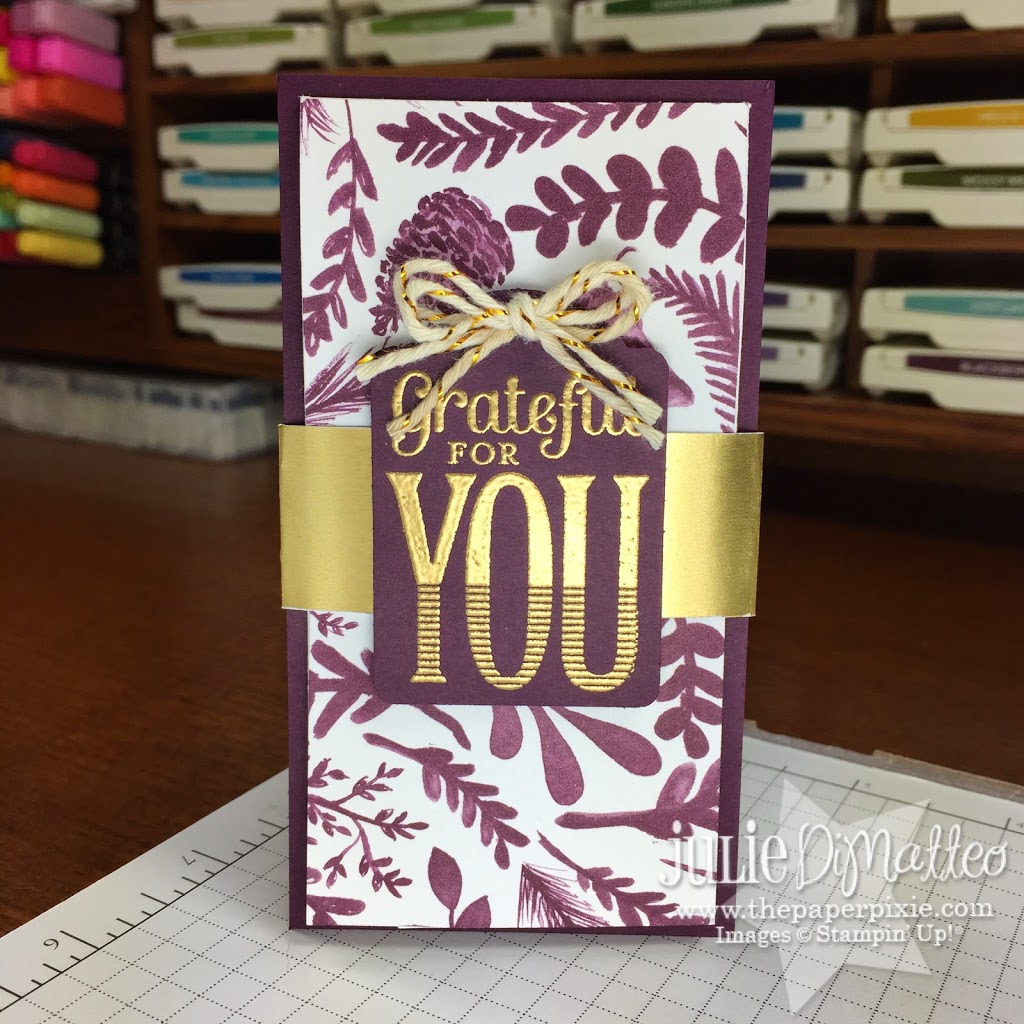 Envelope Gift Card Holder The Paper Pixie Grateful Sentiment Ideas