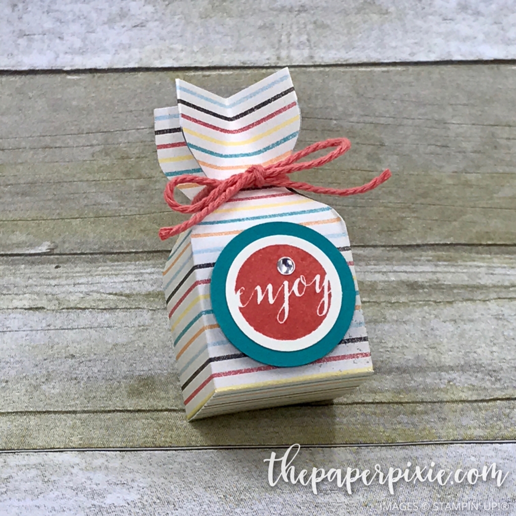Envelope Punch Board Treat Holder with Video Tutorial - The Paper Pixie