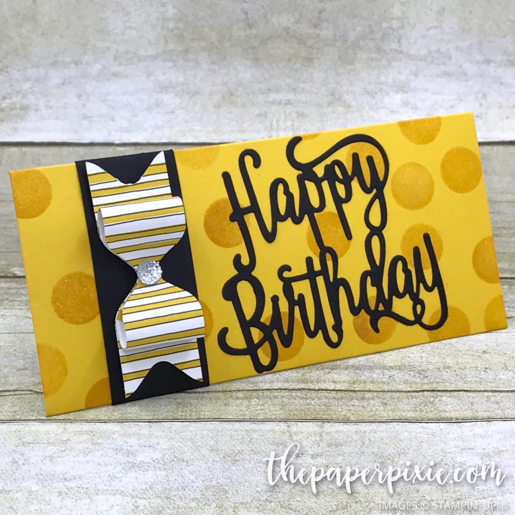 Envelope Punch Board Money Envelope with Video Tutorial - The Paper Pixie