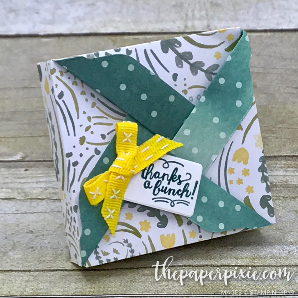 Envelope Punch Board Pinwheel Box with Video Tutorial - The Paper Pixie
