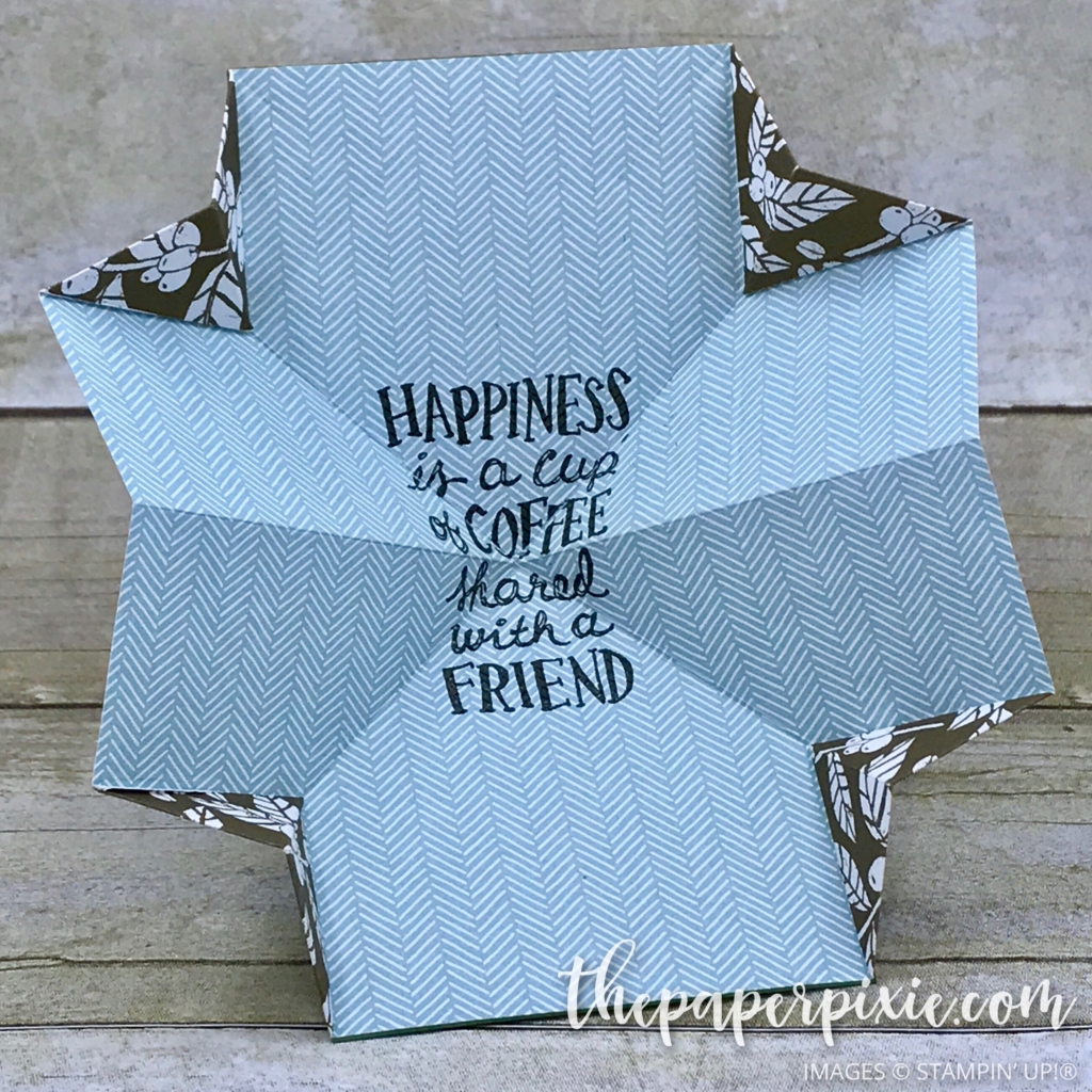 Mini Explosion Card with Facebook Live Video Tutorial - The Paper Pixie