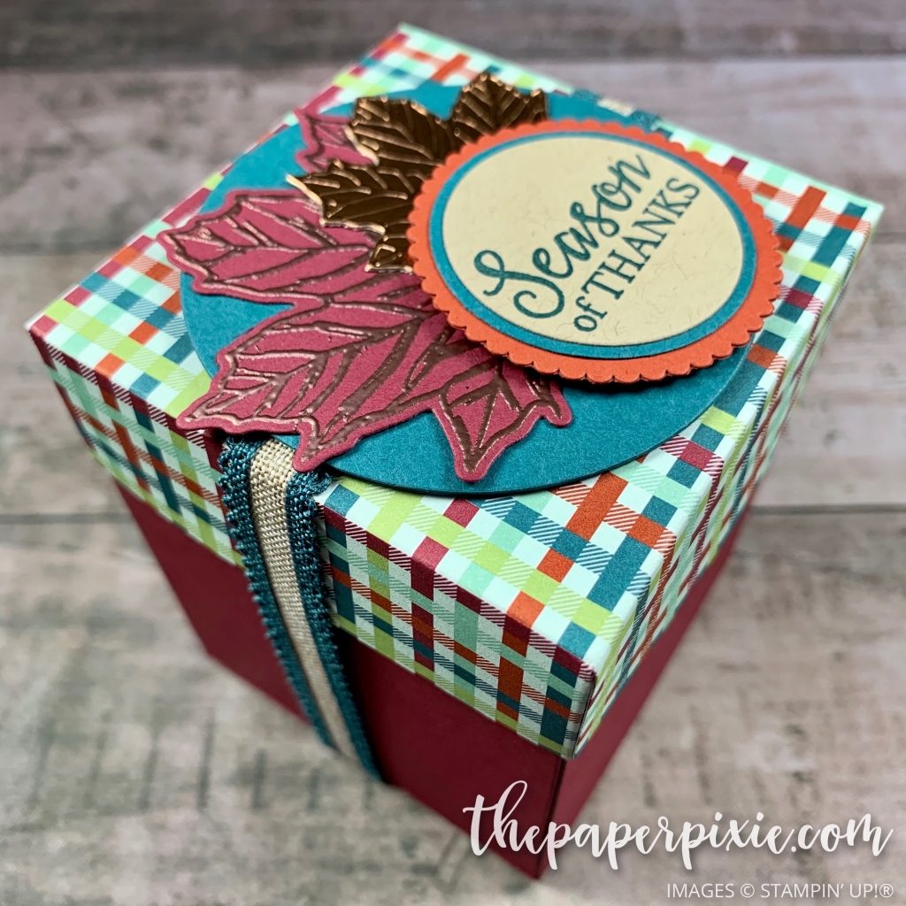 Candle Jar Gift Box Tutorial - The Paper Pixie