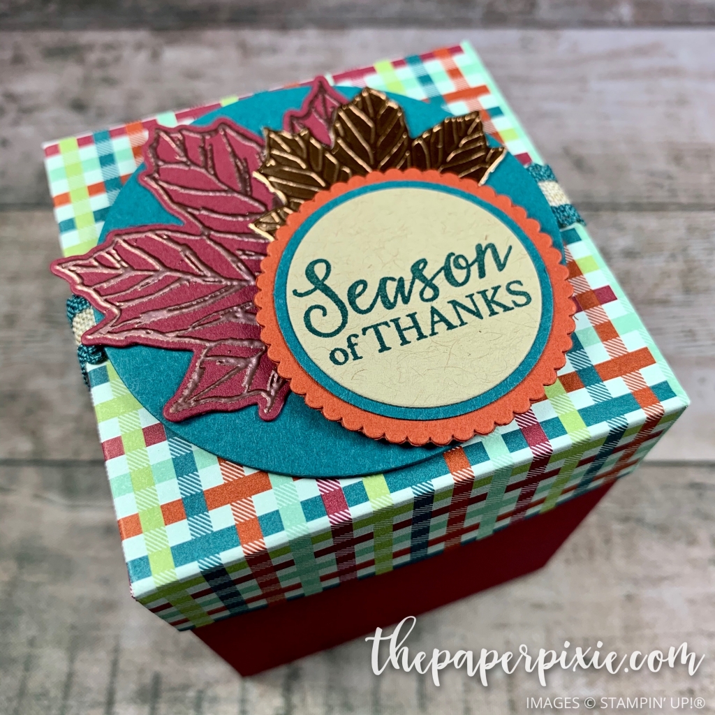 Candle Jar Gift Box Tutorial - The Paper Pixie