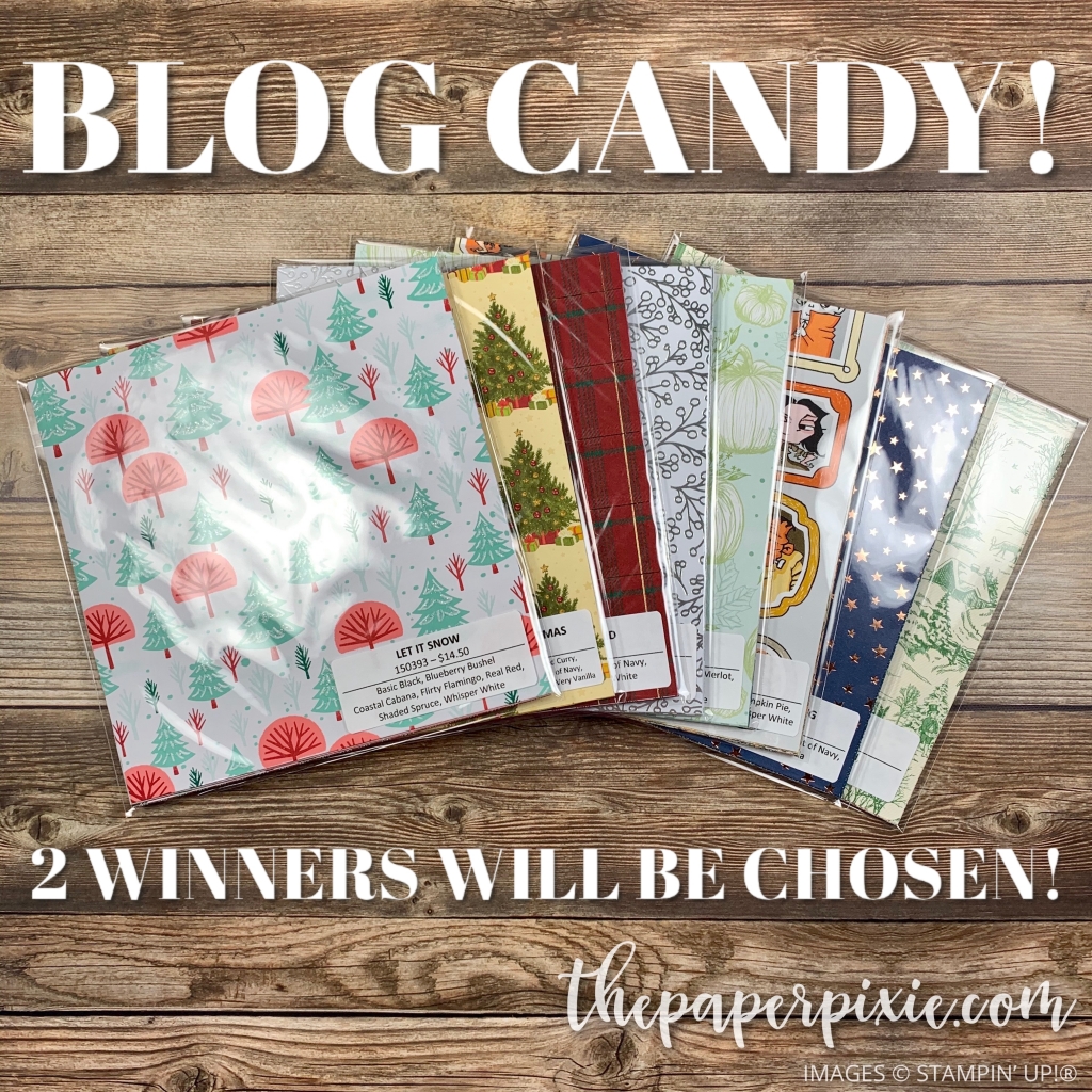 Blog Candy Giveaway Winners! - The Paper Pixie