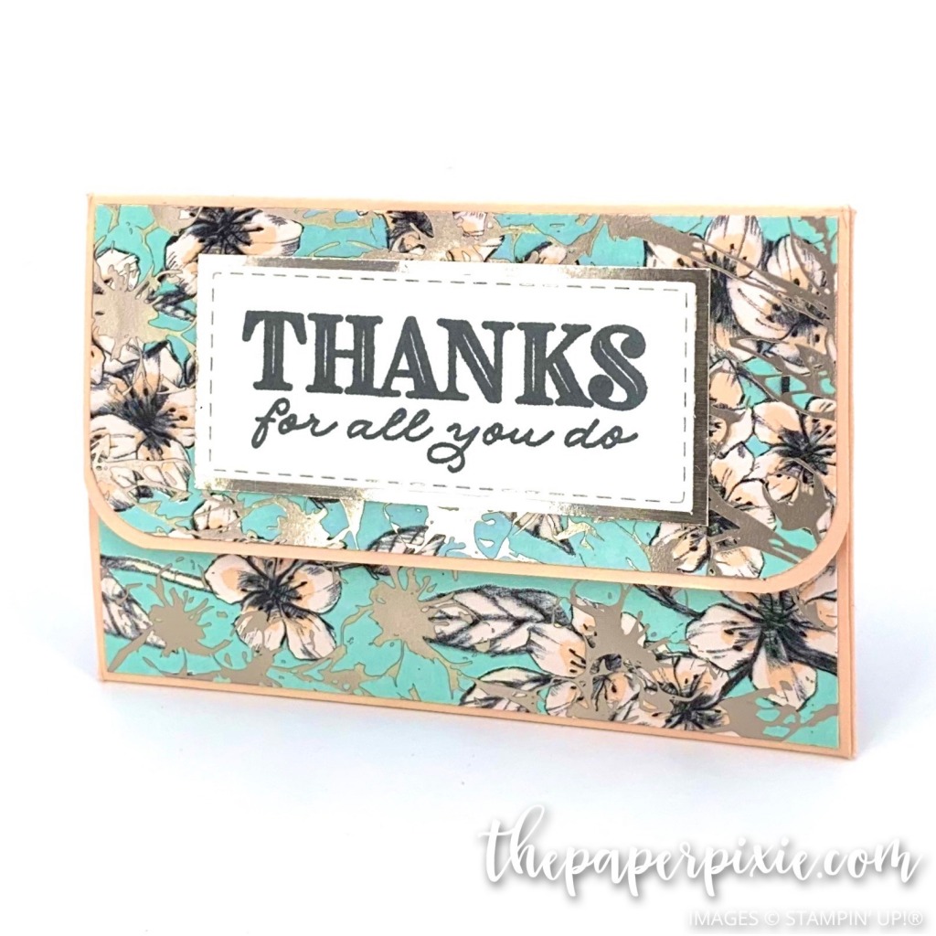 Gift Card Envelope - The Paper Pixie - Video Tutorial