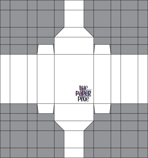 This is a template created by the Paper Pixie to go along with the video tutorial to assist you in making the Andes Mints Shadow Box.