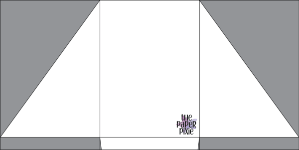 This is a template created by the Paper Pixie to assist you in making the Well Suited Pocket Fold Card.