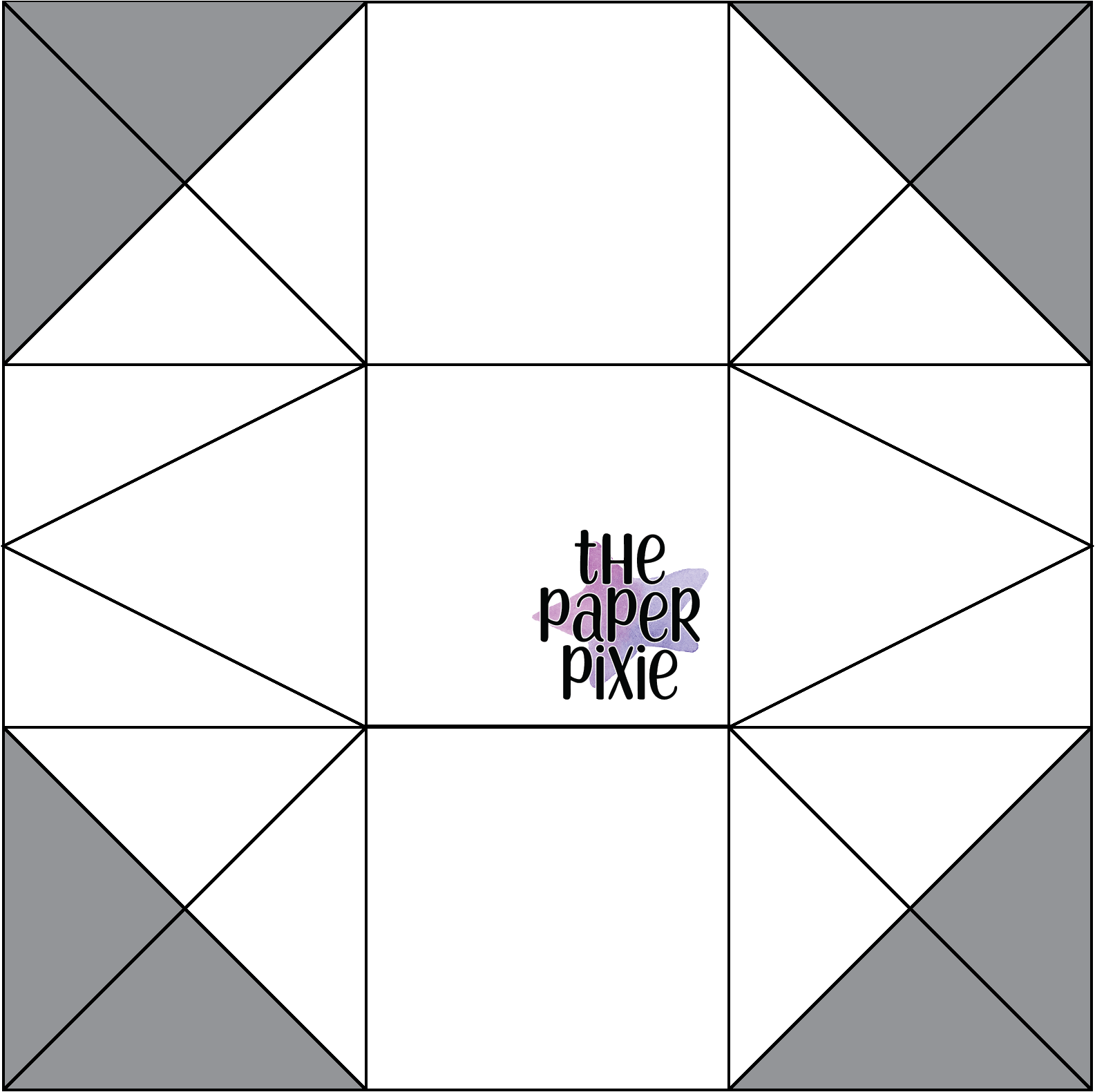 Sweet Symmetry Mini Explosion Box - The Paper Pixie