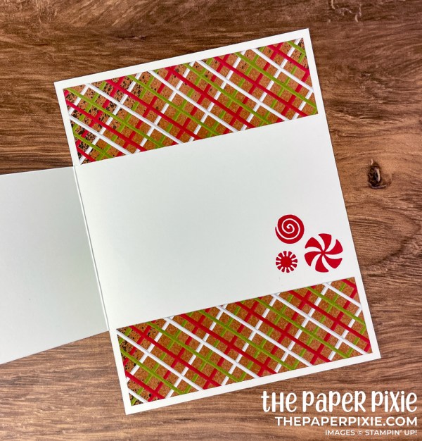 This is a flap fun fold card made with the Frosted Gingerbread Stampin' Up! bundle and the sentiment says you're the icing to my gingerbread