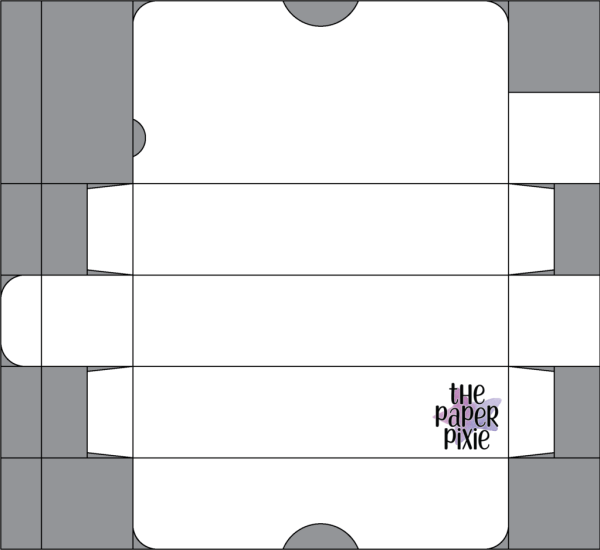 This is a template for a hand cream gift card box made with the Quiet Meadow Stampin' Up! bundle and the sentiment says You're too kind