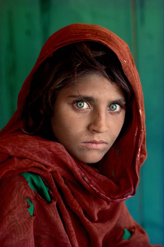 Sharbat Gula, Pakistan, 1984 - ©Steve McCurry