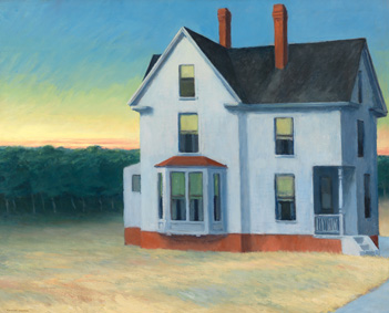 Edward Hopper (1882 1967) Cape Cod Sunset (Tramonto a Cape Cod) 1934 Olio su tela, 74x 92,1 cm New York, Whitney Museum of American Art; Lascito di Josephine N. Hopper © Heirs of Josephine N. Hopper, Licensed by Whitney Museum of American Art