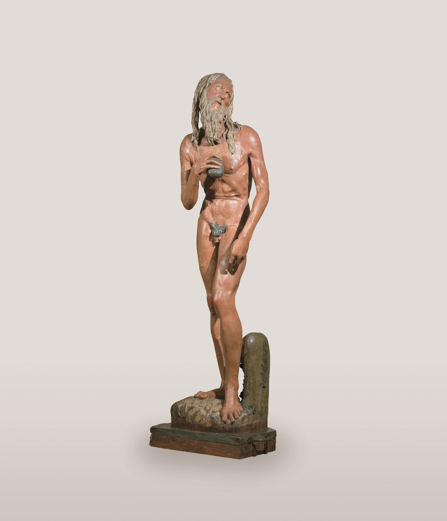 Donatello (?) (Firenze 1386 circa – 1466) San Girolamo 1460-1470 Legno intagliato e dipinto, Faenza (Ravenna), Pinacoteca comunale