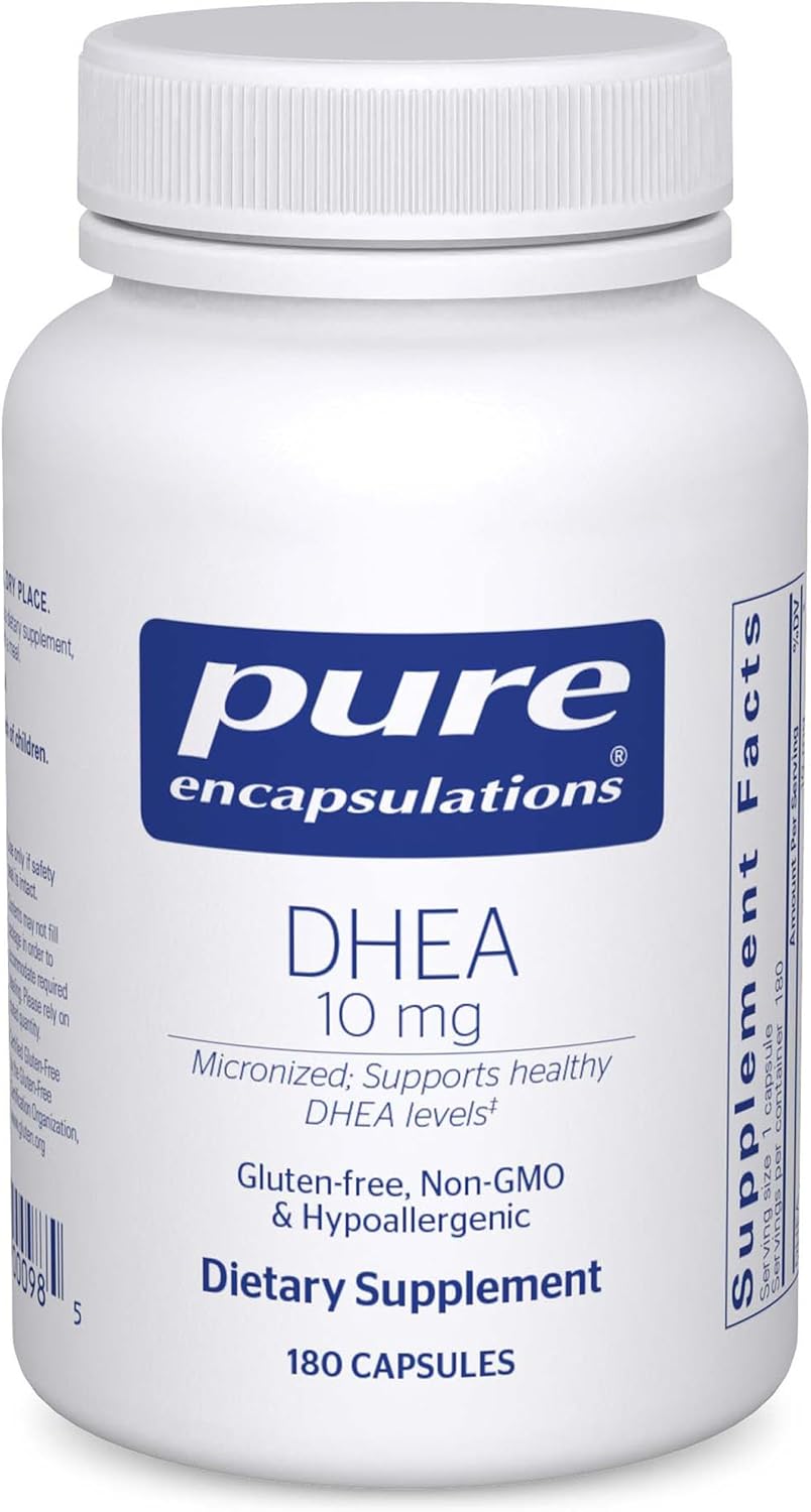 DHEA 10 mg Pure Encapsulations 180 Capsules