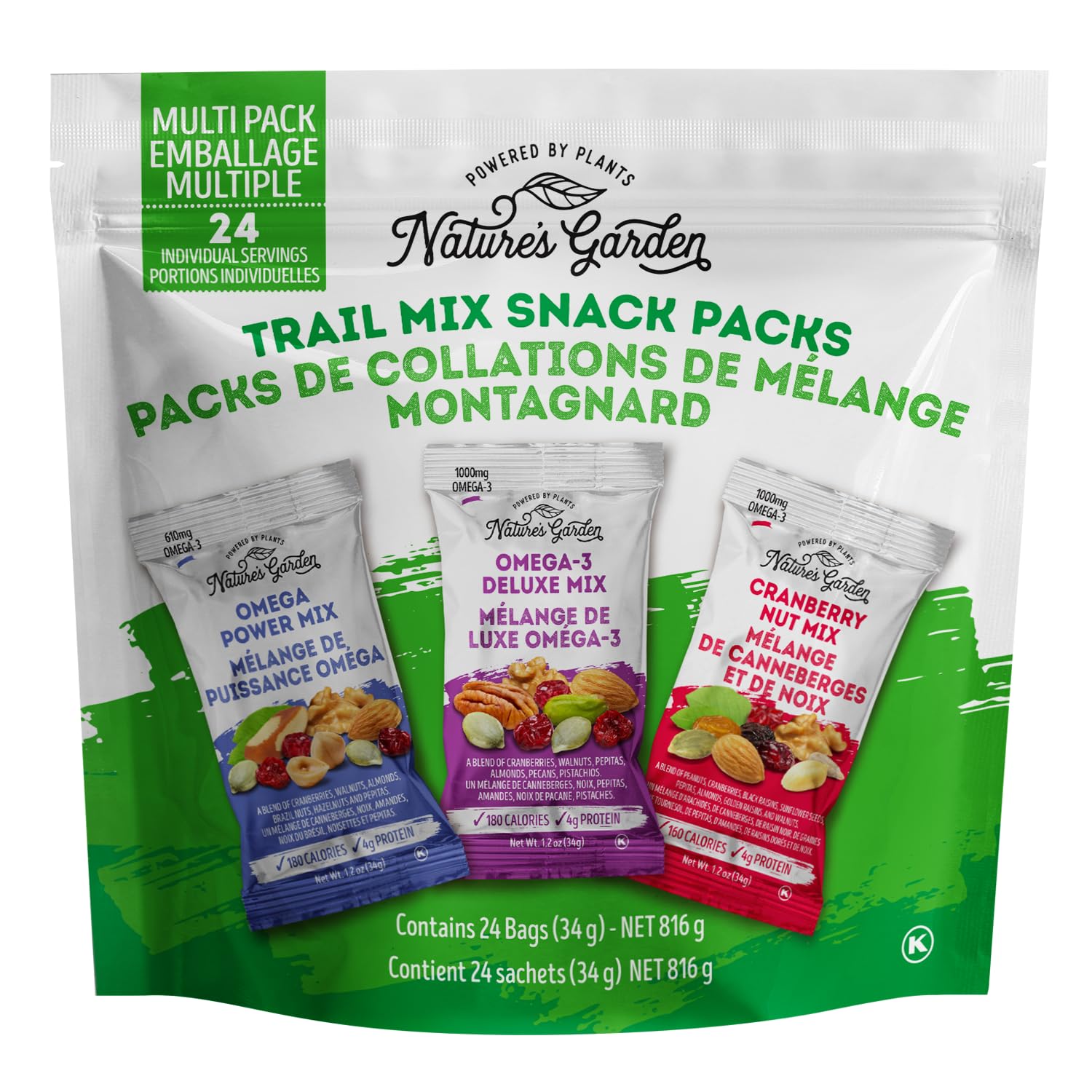 Trail Mix Snack Packs 24 Pack