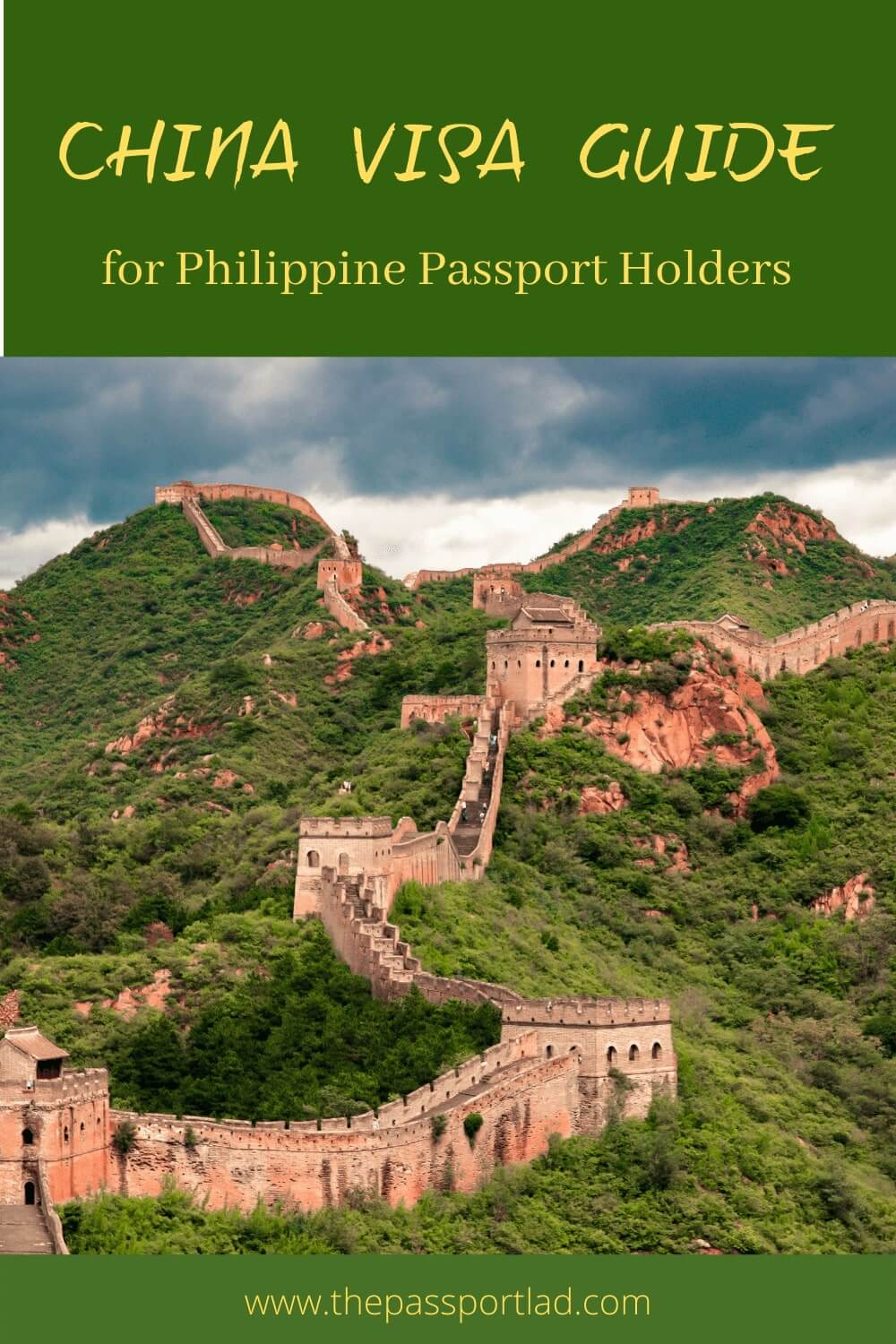 CHINA VISA GUIDE for Filipinos on Pinterest | thepassportlad.com