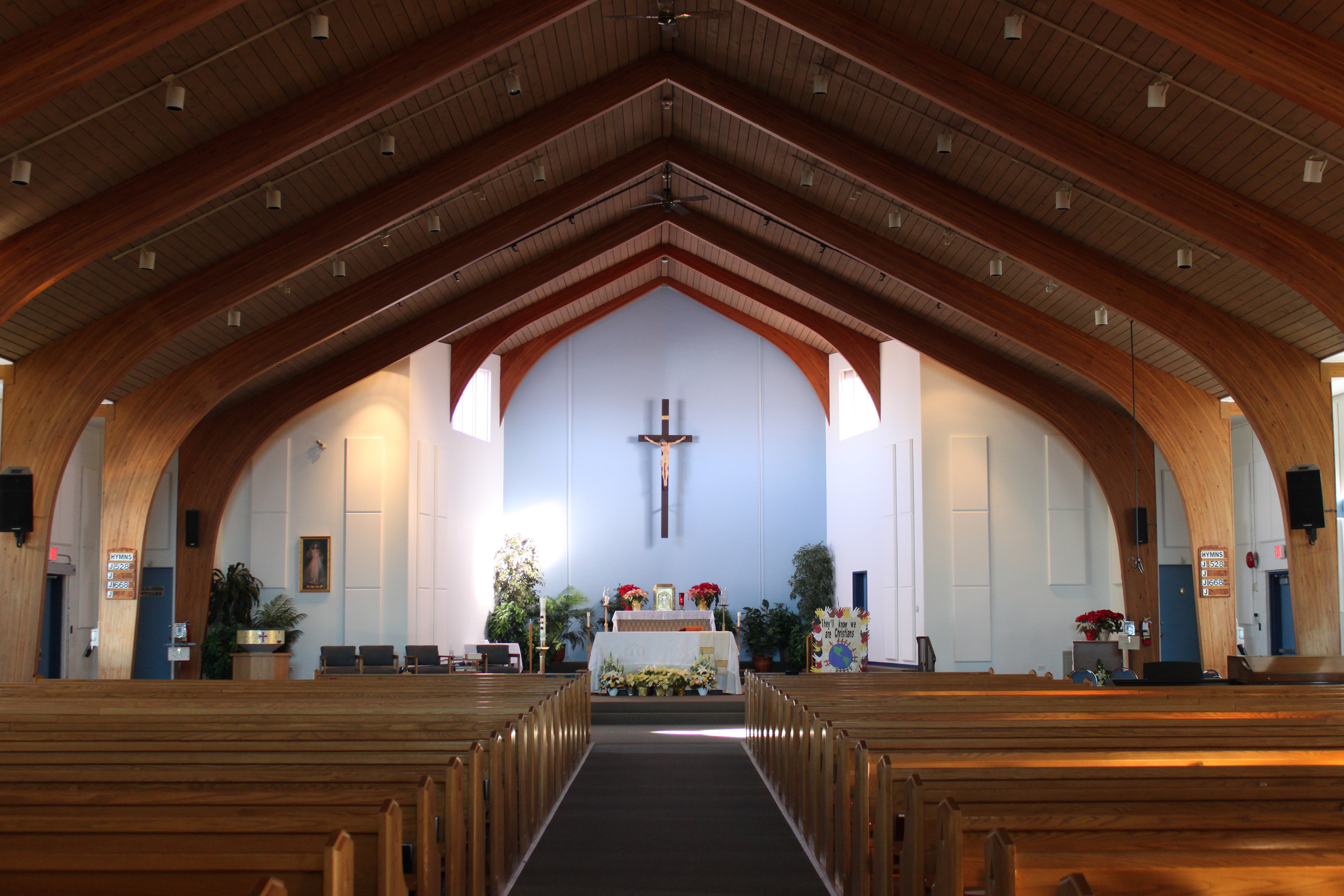 Church Acoustic Treatment Installation - Primaacoustic Example Installation - Church Application