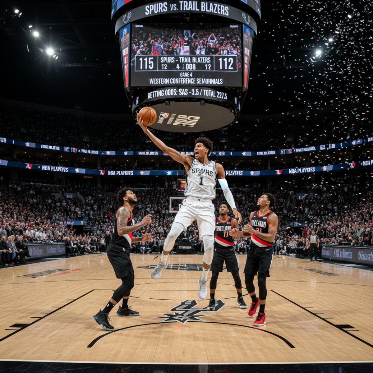 How To Watch Blazers Vs Spurs Game 2 NBA Playoffs Live Stream Odds Featured Image 1085 