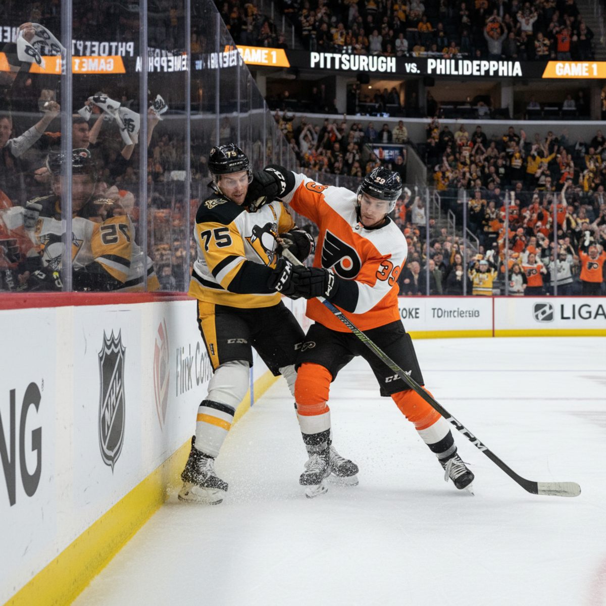 Penguins Lose Game 1 What Went Wrong Against The Flyers Featured Image 975 