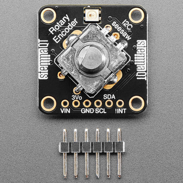 Adafruit I2C Stemma QT Rotary Encoder Breakout With Encoder - STEMMA QT ...