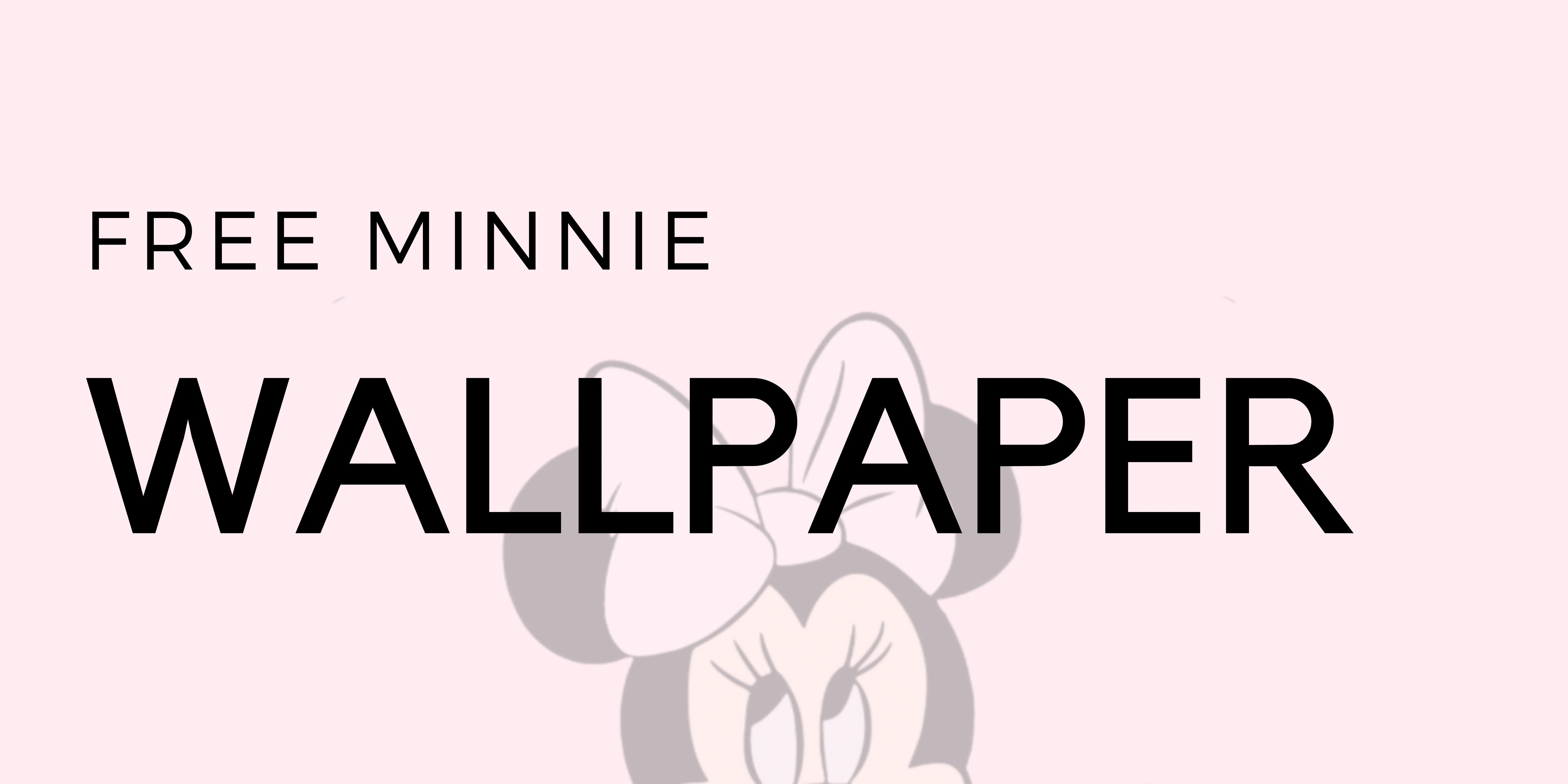 Cute freebie! Halloween Minnie Wallpaper for your phone.