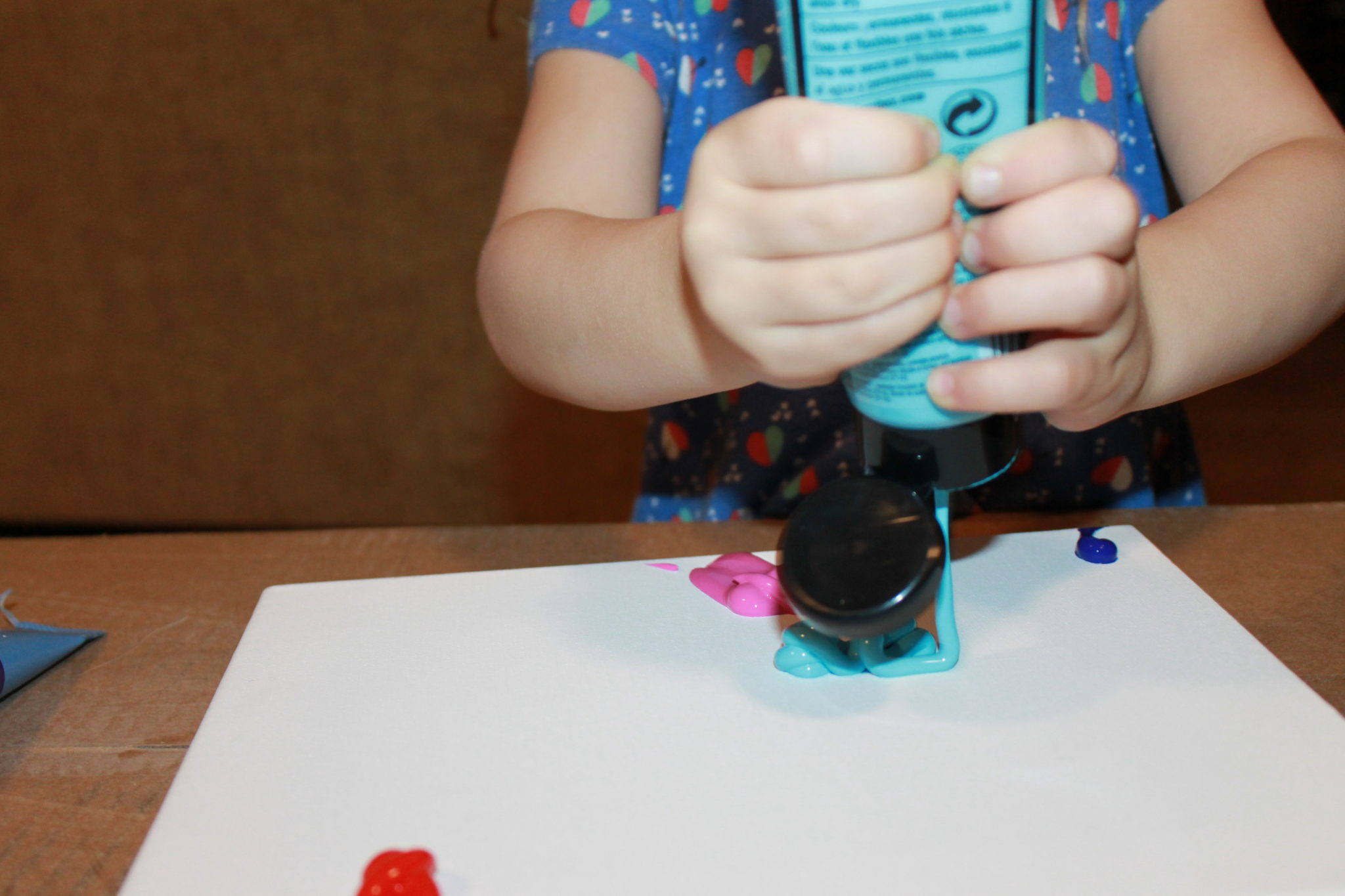 Saran Wrap Canvas Art The Pinterested Parent