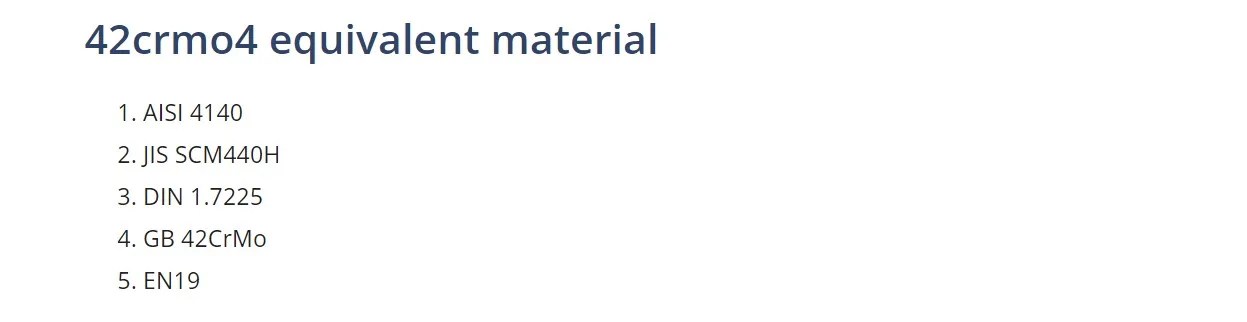 42CrMo4 material