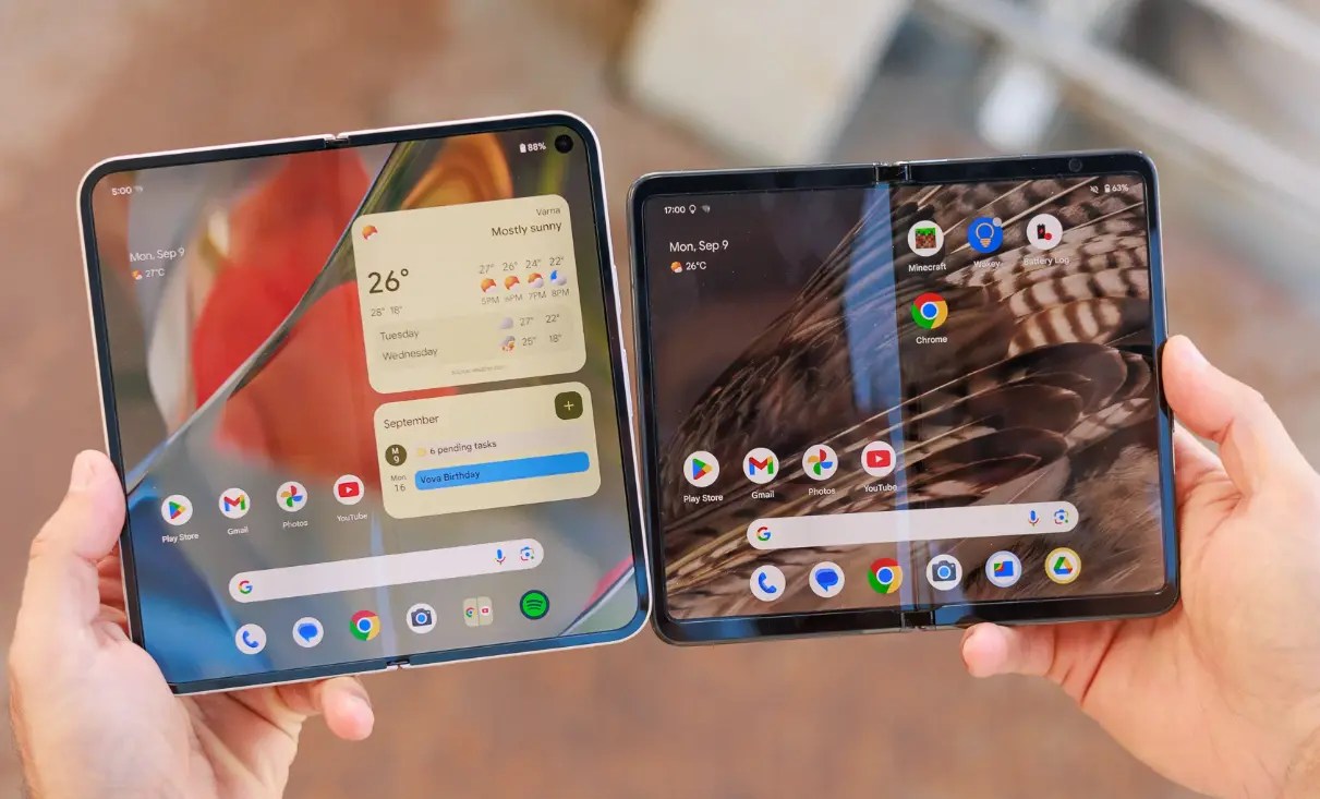 Google Pixel 9 Pro Fold Vs Pixel 10 Pro Fold Full Comparison The