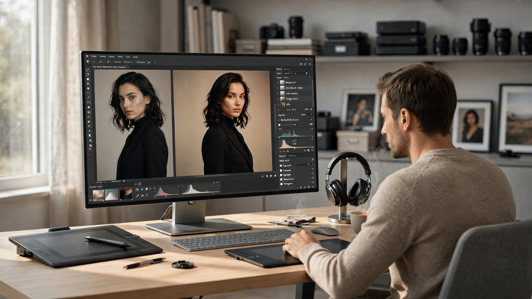 Mastering Test Shoots with Professional Retouching Help