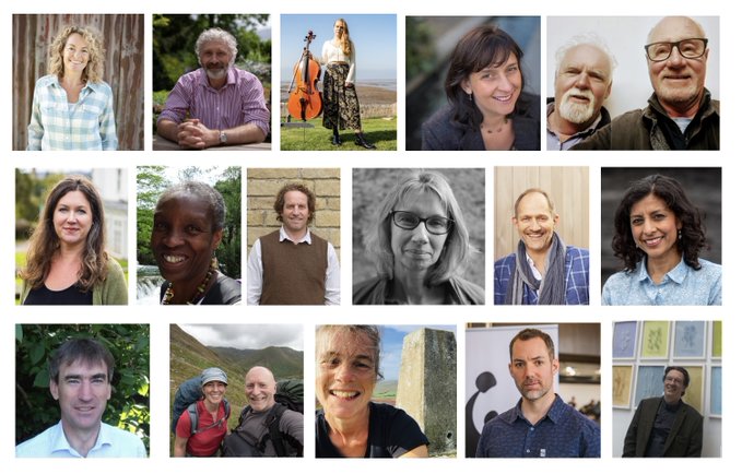 A gallery of faces showing the presenters and contributors to the What Is Natural Beauty Symposium